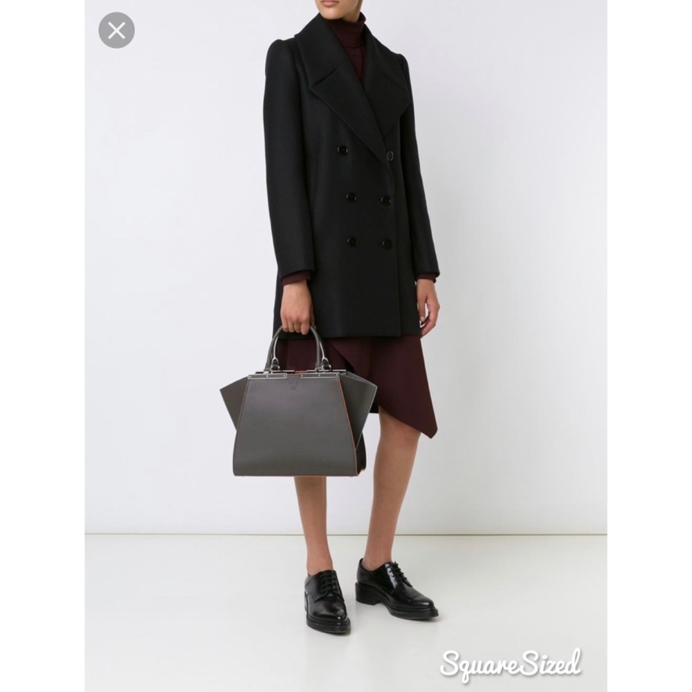 Fendi 3Jours Tote bag in black leather
